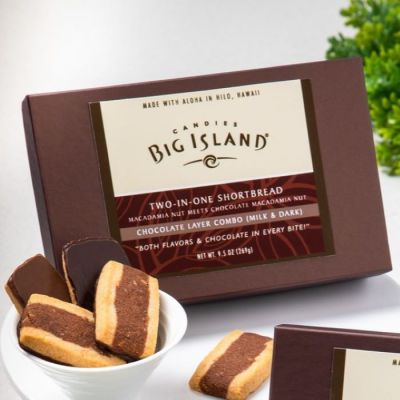 2-イン-1 ショートブレッド チョコレートレイヤーコンボ