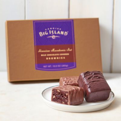チョコレートカバード・マカダミアナッツ・ブラウニー