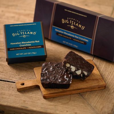 ハワイアン・マカダミアナッツ・クランチーズ(ダークチョコレート＆ポテトチップ)