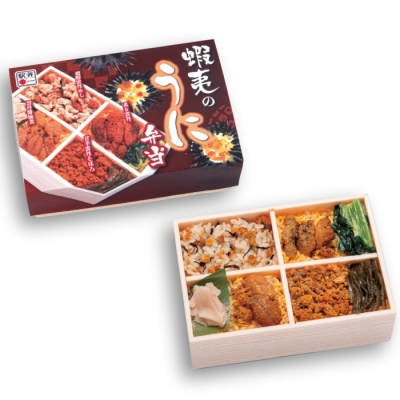 「旭川駅立売商会」蝦夷のうに弁当＜3月8日受け取り＞