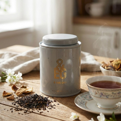 阿波晩茶アールグレイ リーフ缶