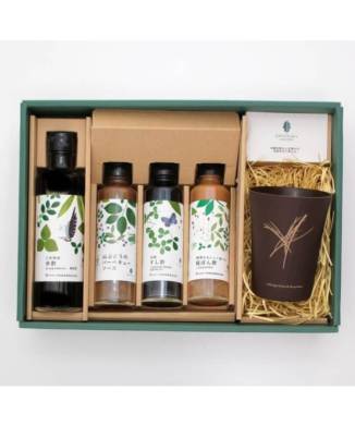 茅タンブラー・調味料セット