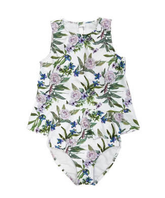 フラワープリントタンクトップビキニ/タンキニ
