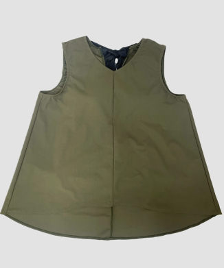 UVカットフレアノースリーブ水着/トップス