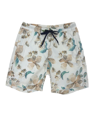 ラグジィフラワーレギュラー丈メンズサーフパンツ