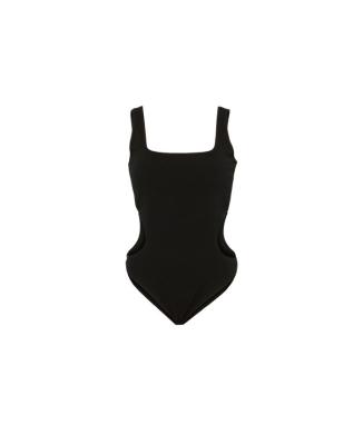 Side Cut Rib Bodysuit