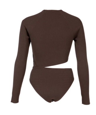 Waist Slit Bodysuit