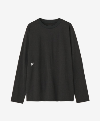 HAE/LONG SLEEVE SMALL LOGO CREW(ハエ/ロングスリーブスモールロゴクルー）