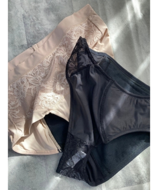 【セット商品】安心の吸水ショーツセット(+FT SUPREME.LA.LA.　サイドレースレギュラー吸水ショーツ )(+FT SUPREME.LA.LA.　フロントレースボーイズレッグ吸水ｼｮｰﾂ)