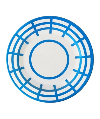 MARINA / Dinner Plate / Blue Basket