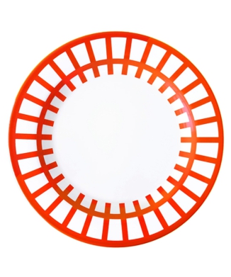 MARINA / Dinner Plate / Orange Basket