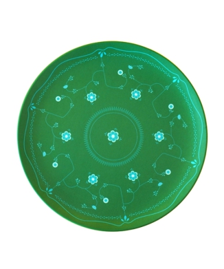 MITSUKO / Side Plate / Green Blossom