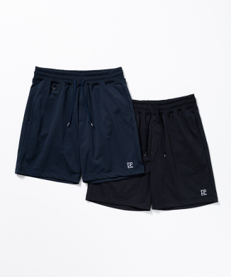 2LINE LOGO SWEAT SHORTS