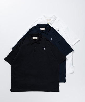 2LINE LOGO SWEAT POLO S/S