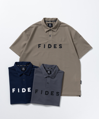 MESH TRICOT LOGO POLO S/S