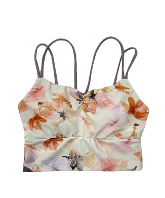 スプリングフラワーストラッピーショルダーブラ