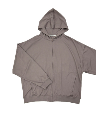 ユニセックスワッフル素材UVカットパーカー/ラッシュガード