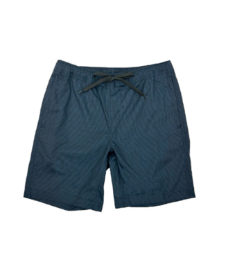 ピンストライプ柄レギュラー丈メンズサーフパンツ