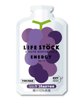 LIFE STOCK エナジータイプ グレープ味(80個入り)