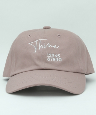 【Thine】ロゴキャップ - Smoky Sakura