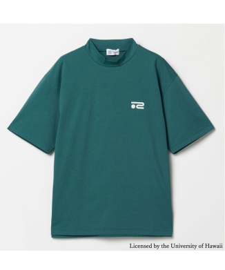 Rosasen（ロサーセン）ソロナ半袖モックネック【University of Hawaiiコラボ】