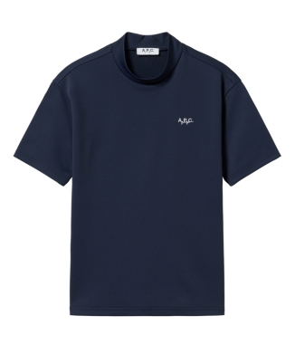 Double Mesh mock neckT