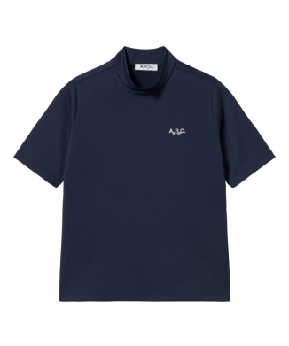 Double Mesh mock neckT