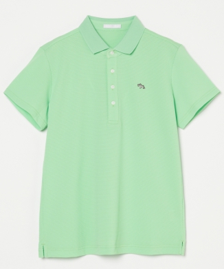 【レディース】アートピケ 半袖ポロシャツ