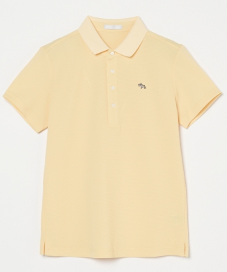 【レディース】アートピケ 半袖ポロシャツ