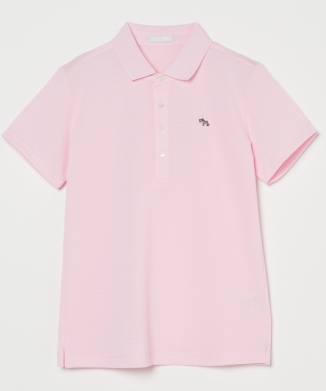 【レディース】アートピケ 半袖ポロシャツ