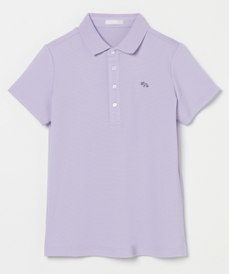 【レディース】アートピケ 半袖ポロシャツ