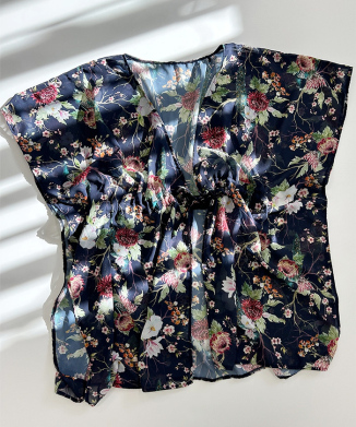 ジャパネスクボタニカルガウン/KIMONO