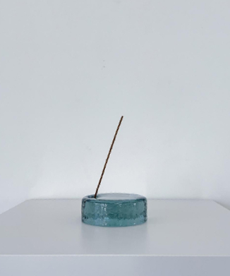 INCENSE STAND 90φ -blue gray