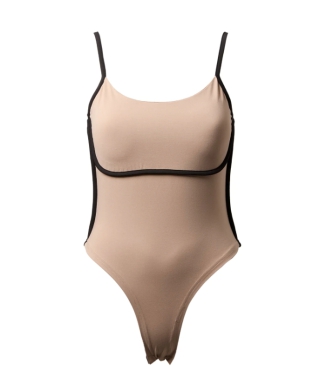 Piping Cami Bodysuit