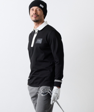 BICOLOR L/S POLOバイカラー 長袖ポロ