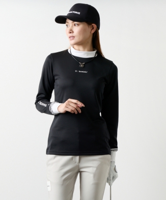 WOMENS BICOLOR L/S MOCKNECK SHIRTSウィメンズ バイカラーモックネックシャツ