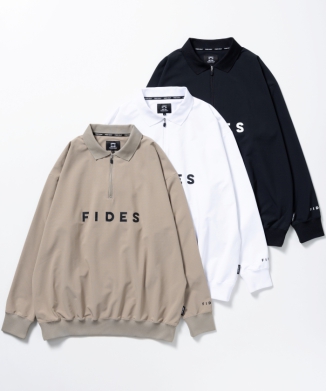 HALF ZIP POLO L/S