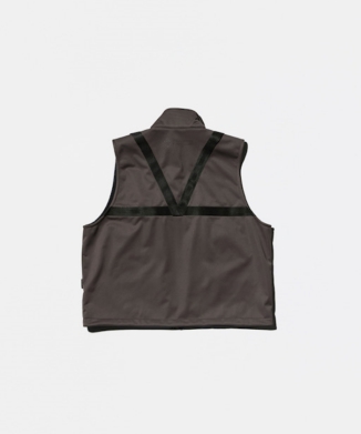 <セール価格＞オールモストブラックコラボ　WINDSTOPPER BACK FLEECE 3L VEST
