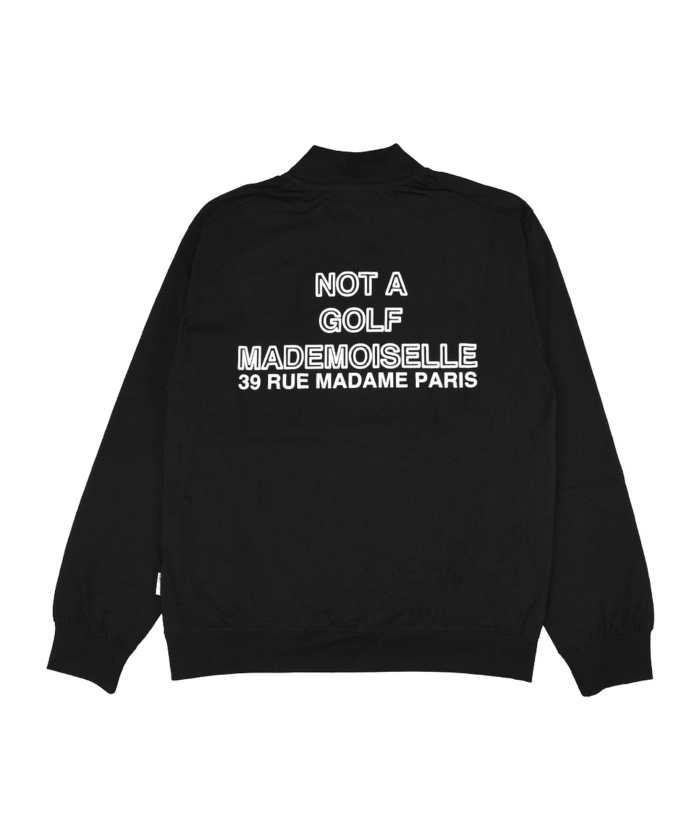 WOMEN] A.P.Cph/Golf HALF ZIP MADEMOISELLE L/S MOCK NECK TEE