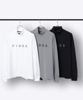 LOGO MOCK NECK L/S
