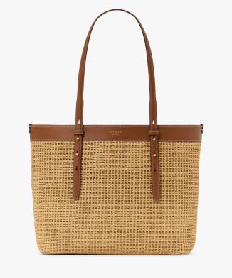 DO IT ALL STRAW LARGE TOTEドゥー イット オール ストロー ラージ トート