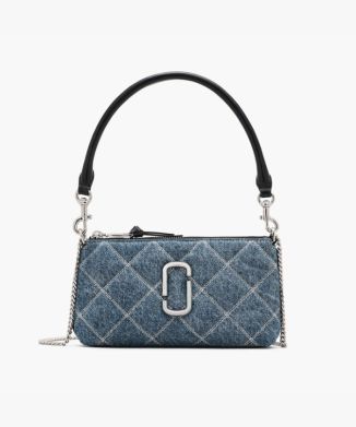 ザ キルテッド デニム スナップショット ポシェット