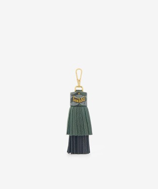 Tassel Key Holder - FLPeace Camouflage Canvas -