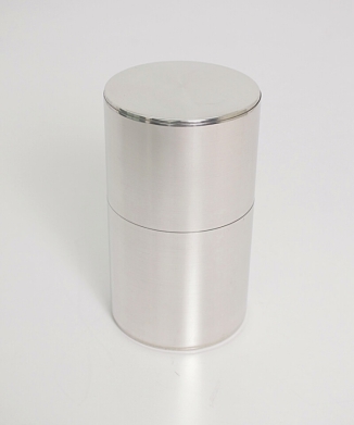 開化堂　茶筒　ブリキ　長型200g