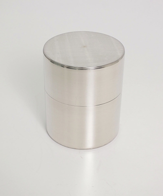 開化堂　茶筒　ブリキ　平型200g