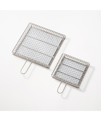 手付きセラミック付焼き網