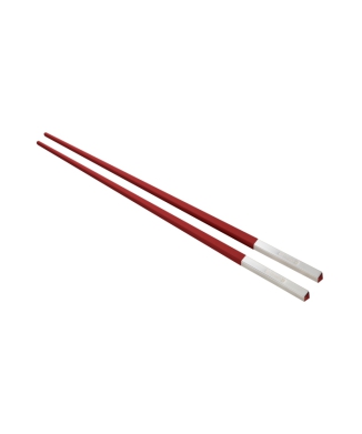 クリストフル/ユニ箸　ルージュ・ノワール・ブランシュ