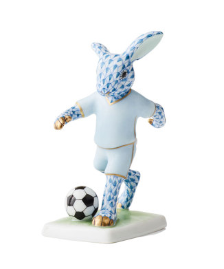 サッカーバニー（ブルー）