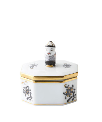 「アポニー・ブラック」ハチカクボックス(L)マンダリン