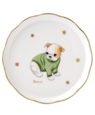 プチプレート　ブルドッグベビー